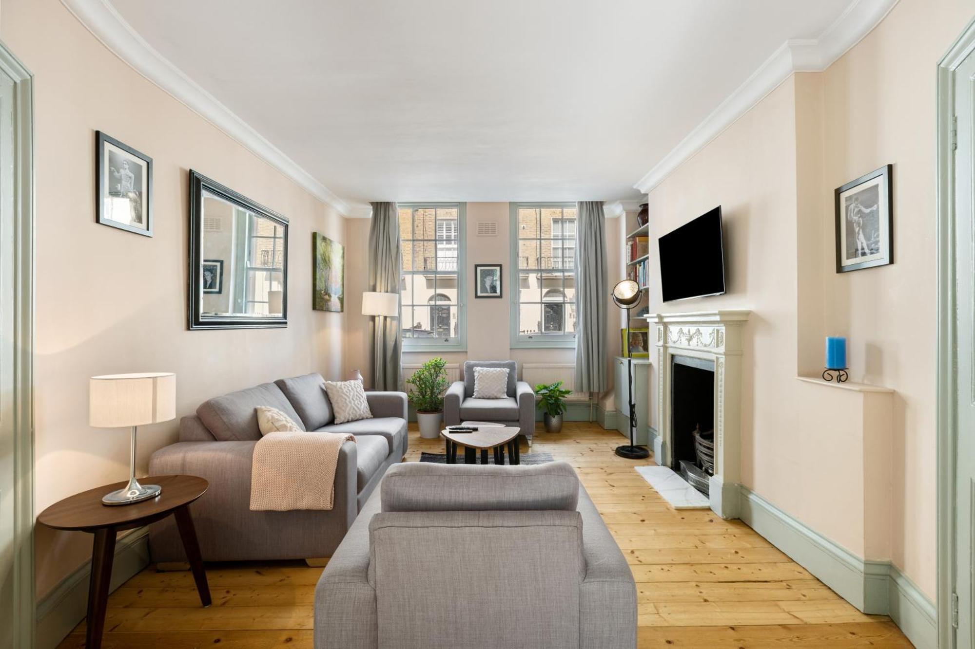 Russell Square Vintage - 2 Cozy Bed Home London Bagian luar foto